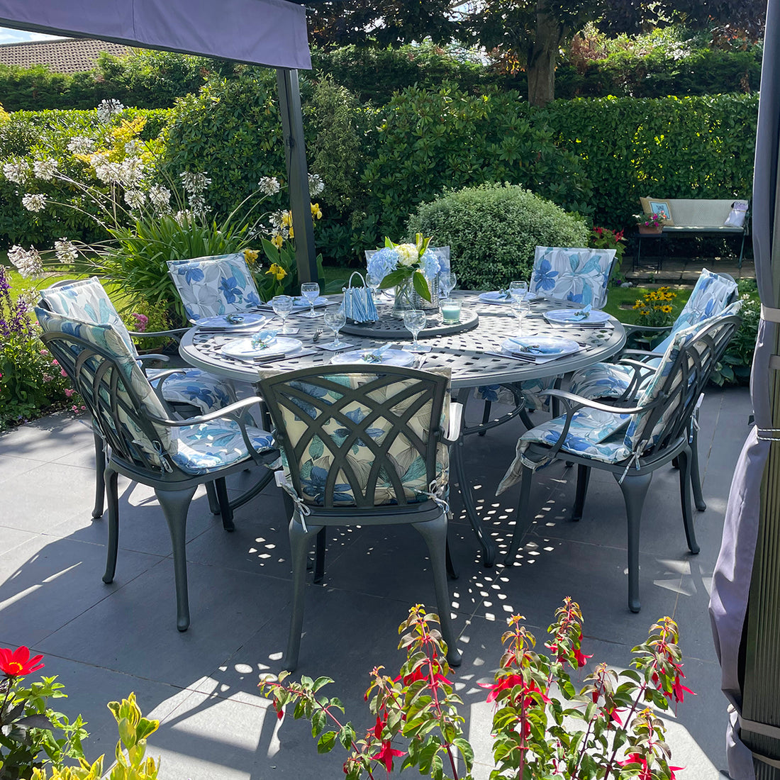 Olivia tuintafel (8 persoons set)