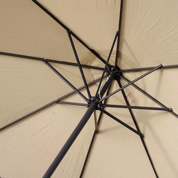 Steengrijze Parasol 3,5m - Steen
