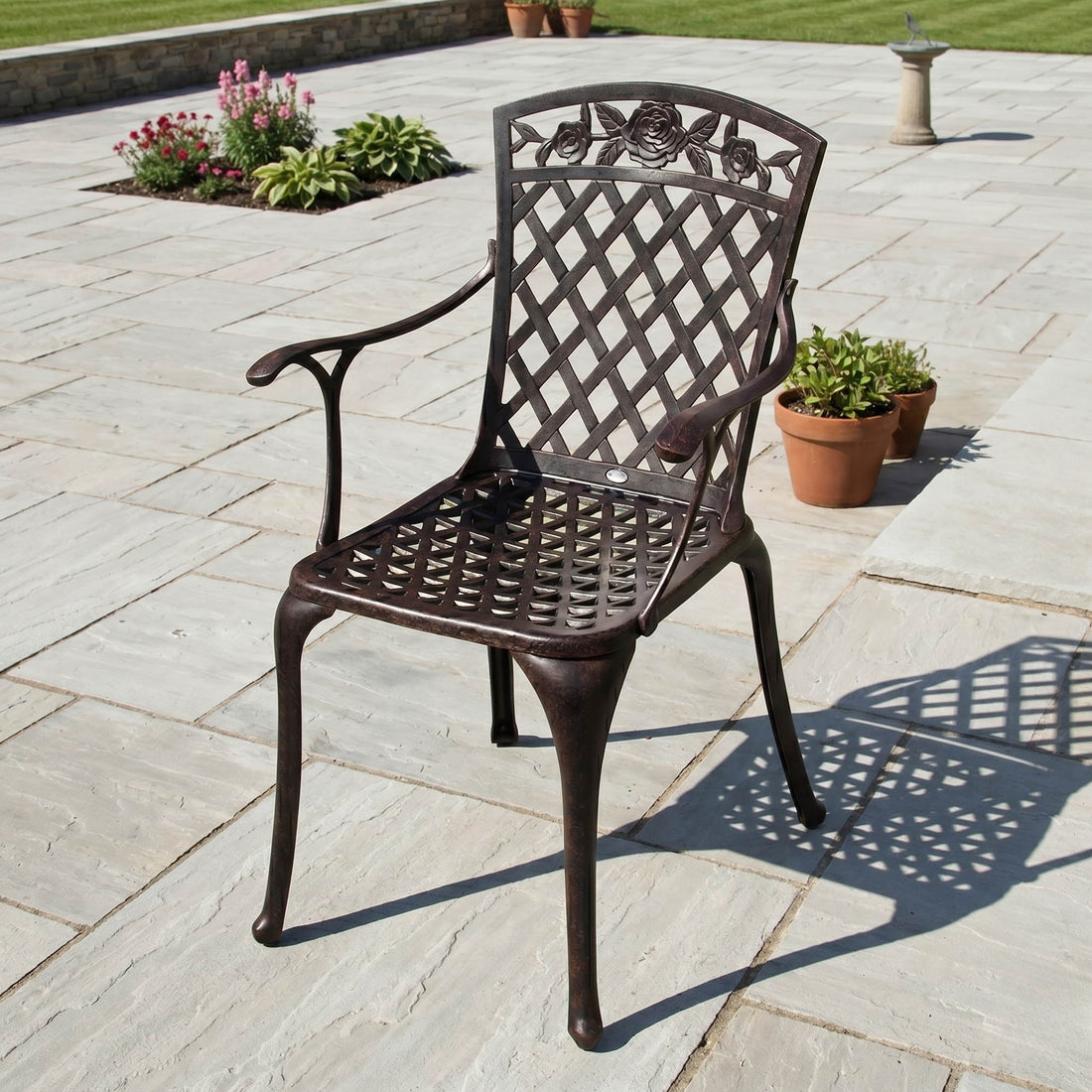 ROSE Aluminium Tuinstoel