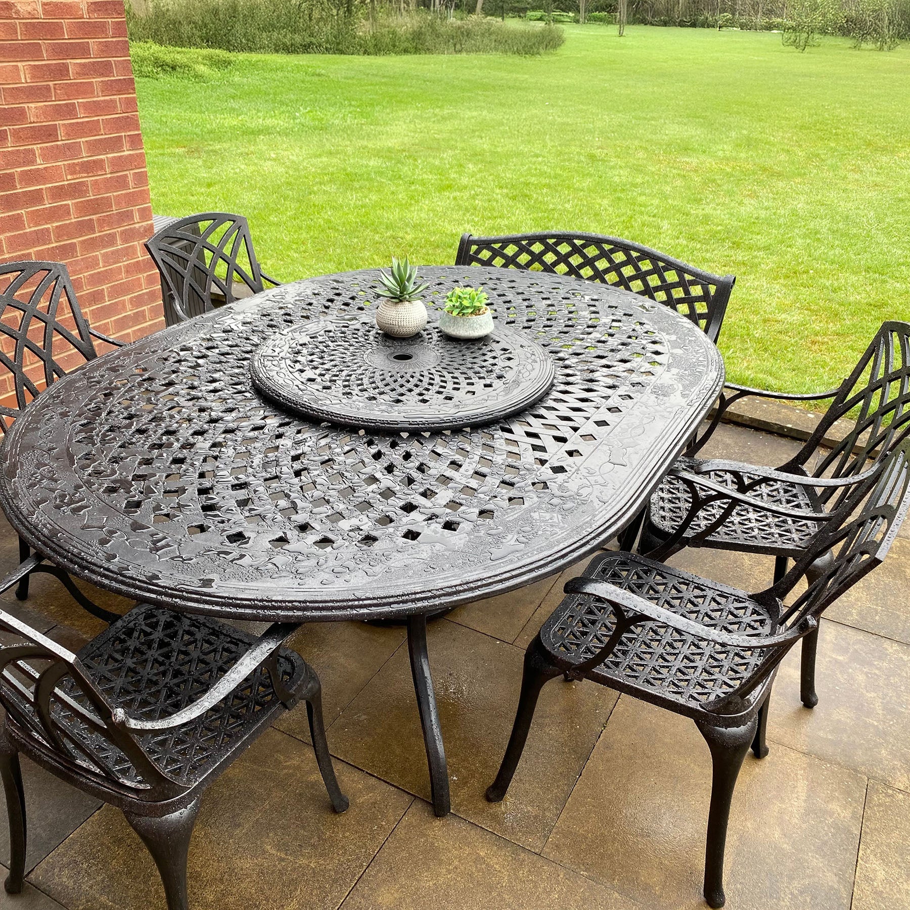 Rosemary tuintafel (8 persoons set)