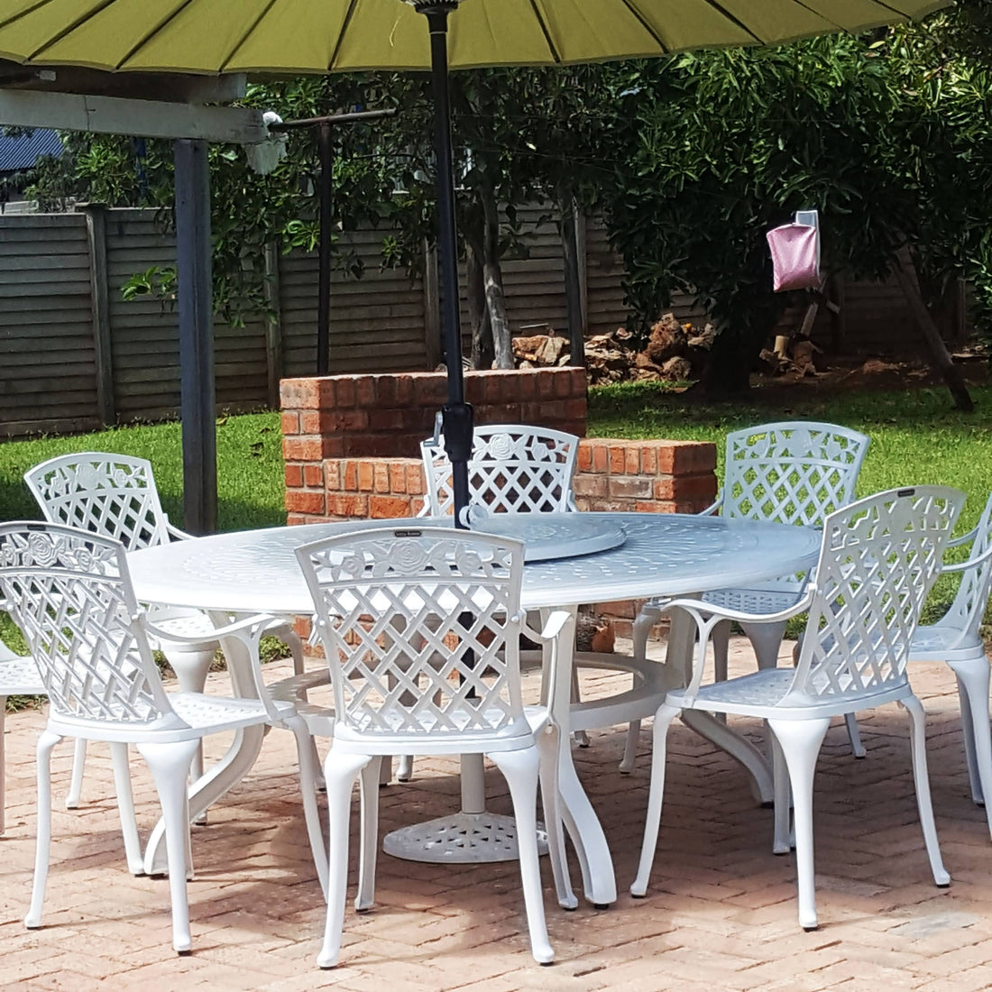 Rosie tuintafel (8 persoons set)