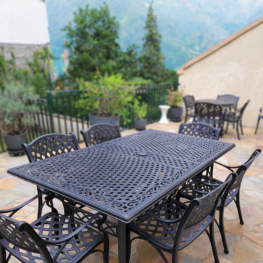 Vanessa tuintafel (10 persoons set)