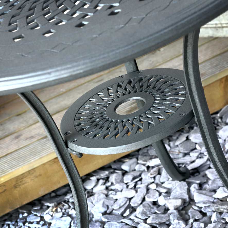 Anna Tuintafel - Leigrijs