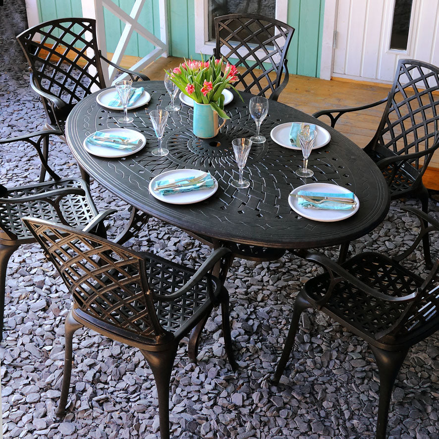 Charlotte Tuintafel (6 Persoons Set)