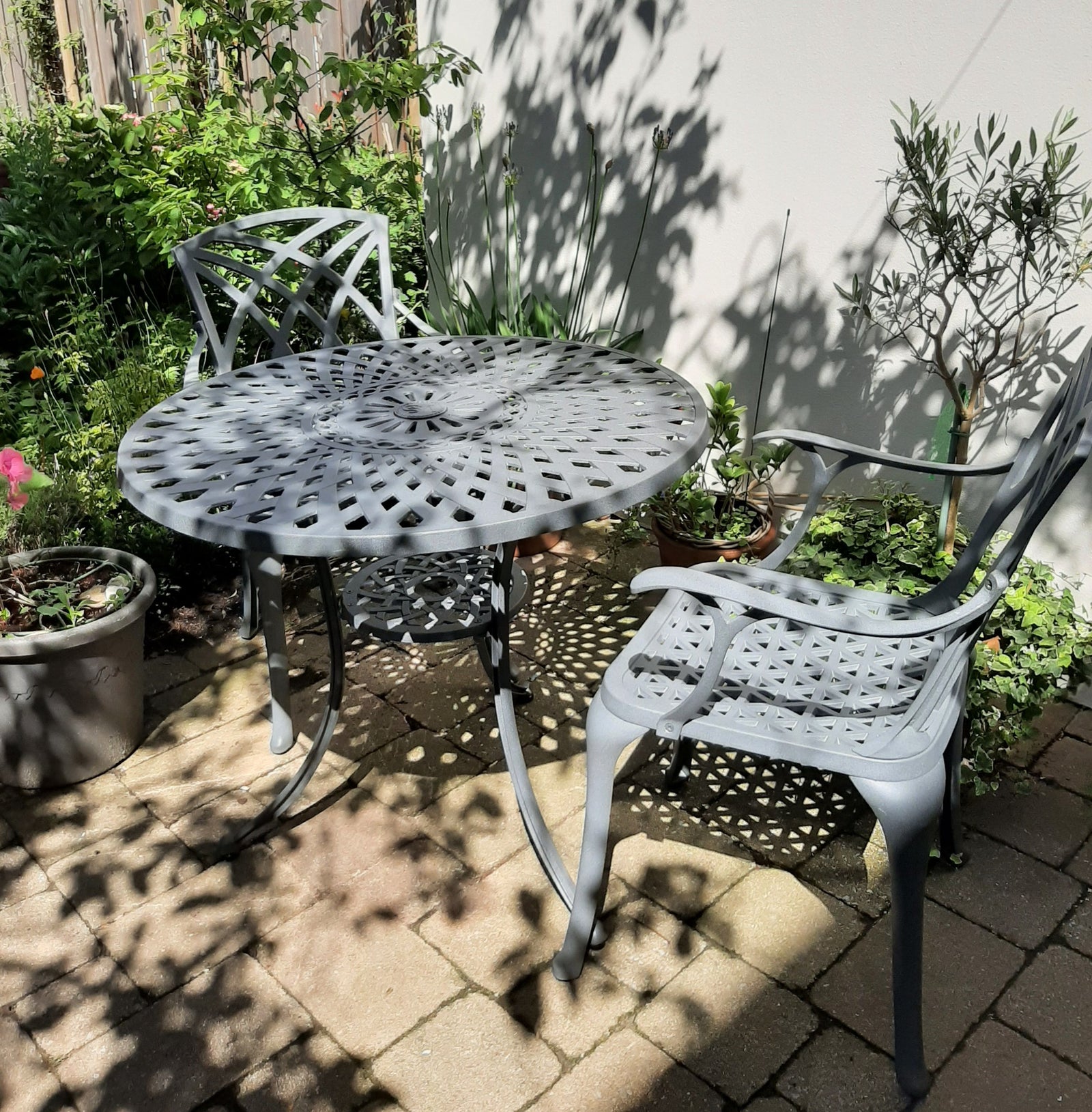 Mia Tuintafel (2 Persoons Set)