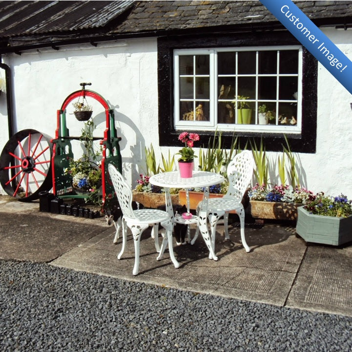ROSE Bistroset (Tafel en 2 stoelen)