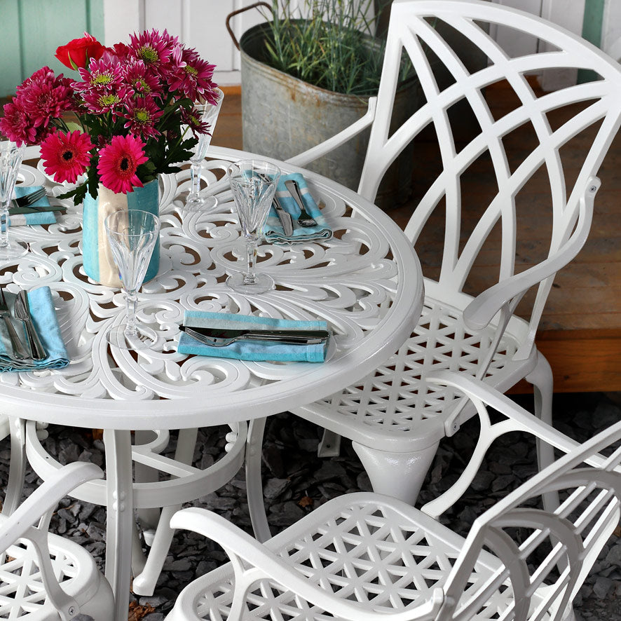 Jill Tuintafel - Wit