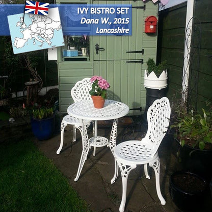 IVY Bistroset (Tafel en 2 stoelen)