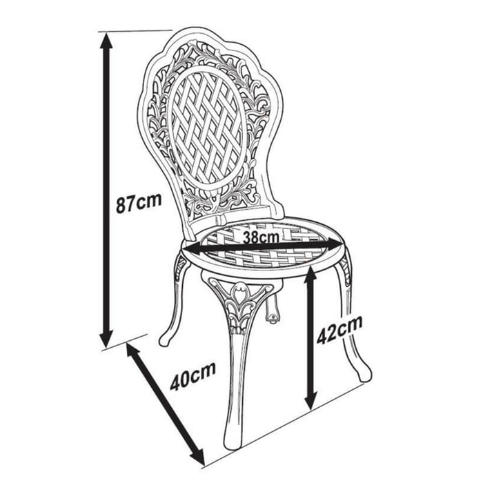 Ivy Bistroset (2 Persoons Set)