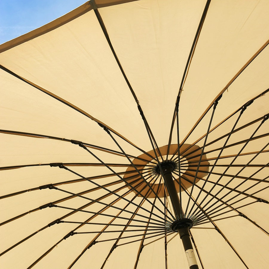 Steengrijze Parasol 2,5m - Steen