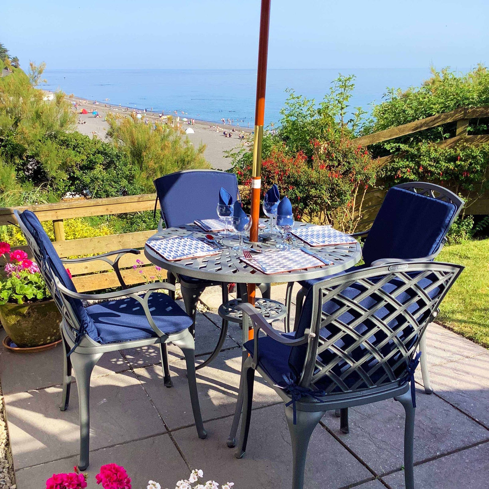 Mia Tuintafel (4 Persoons Set)