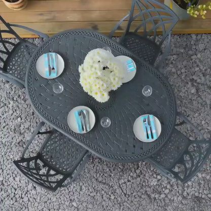 June tuintafel (4 persoons set)