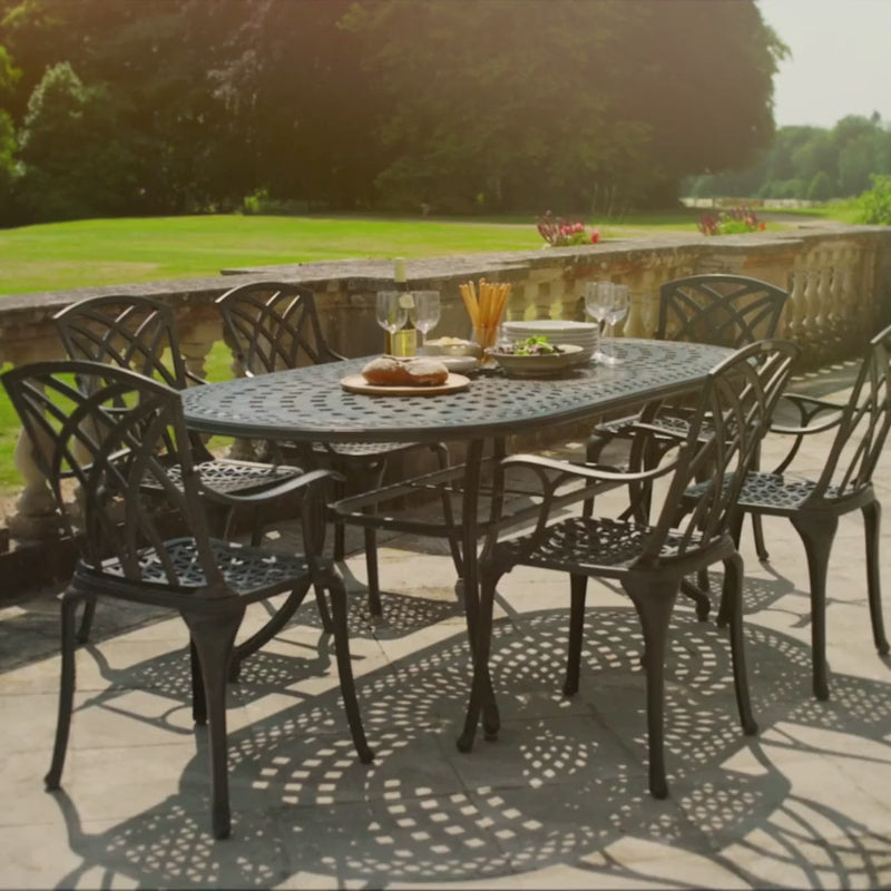 Catherine tuintafel (6 persoons set)