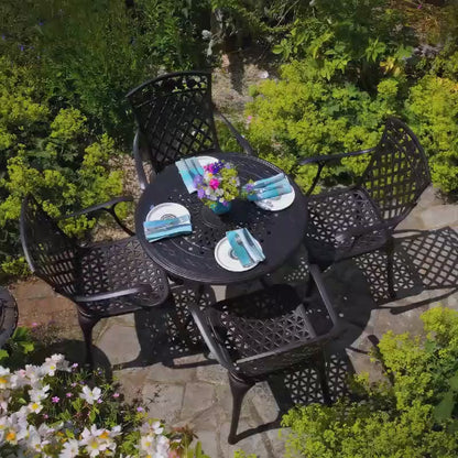 Anna tuintafel (4 persoons set)