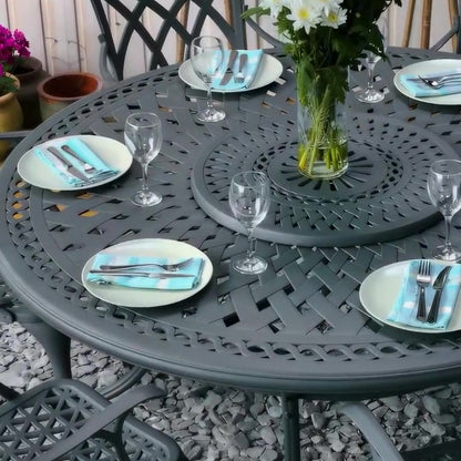 Frances tuintafel (6 persoons set)