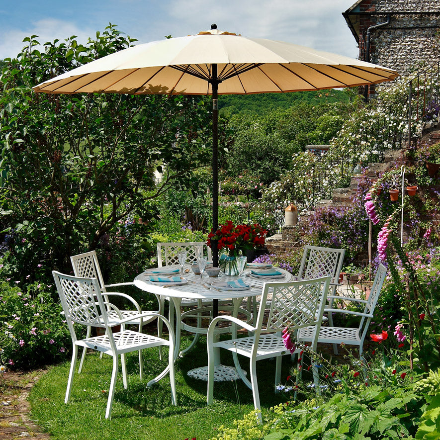 Steengrijze Parasol 2,7m - Steen
