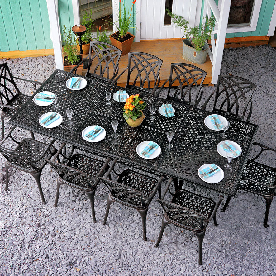 Vanessa Tuintafel (10 Persoons Set)