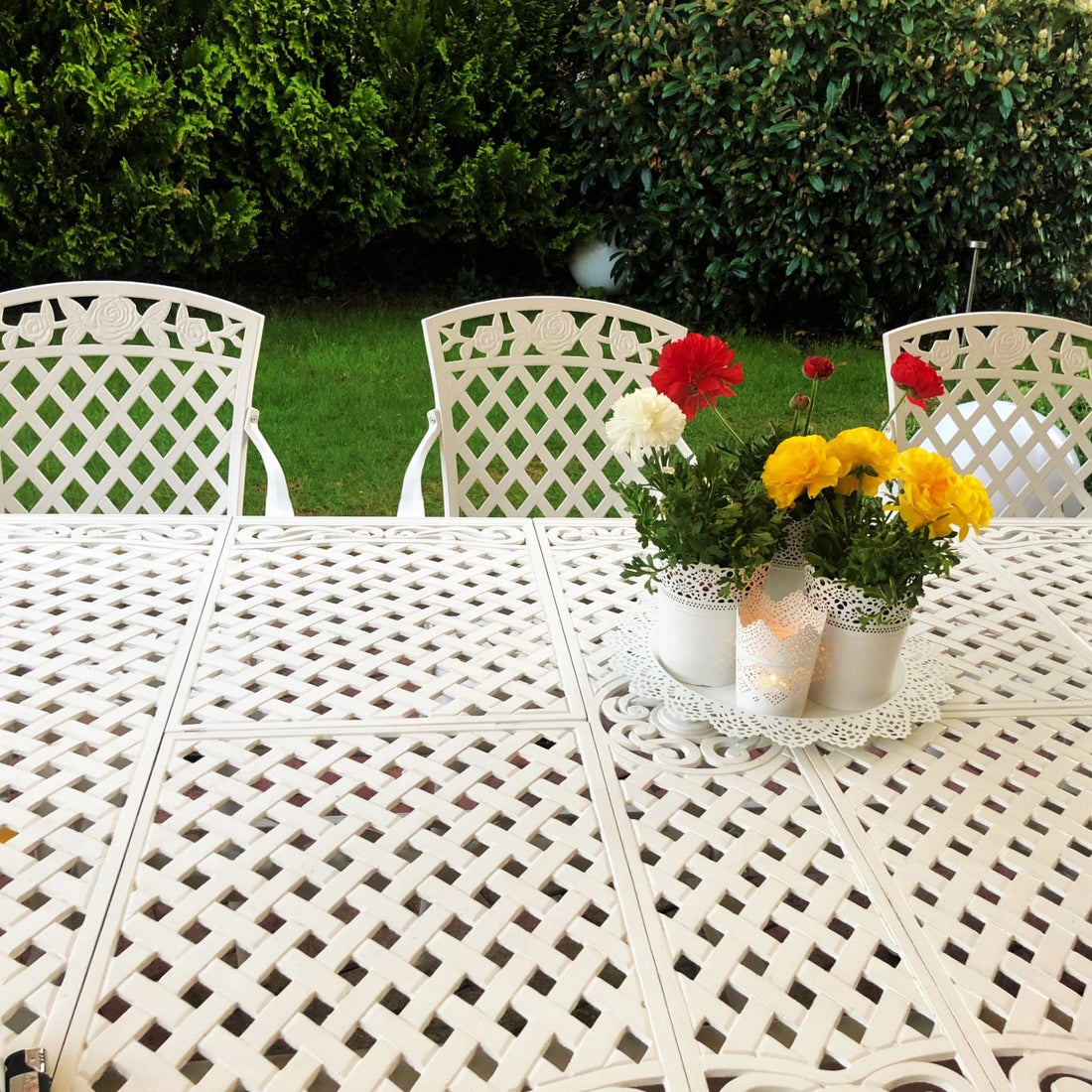 Vanessa tuintafel (10 persoons set)