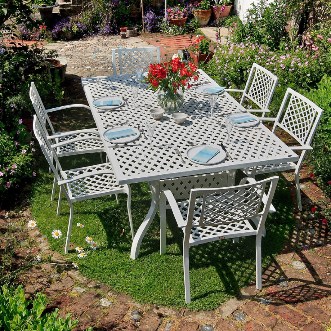 Sophia tuintafel (14 persoons set)