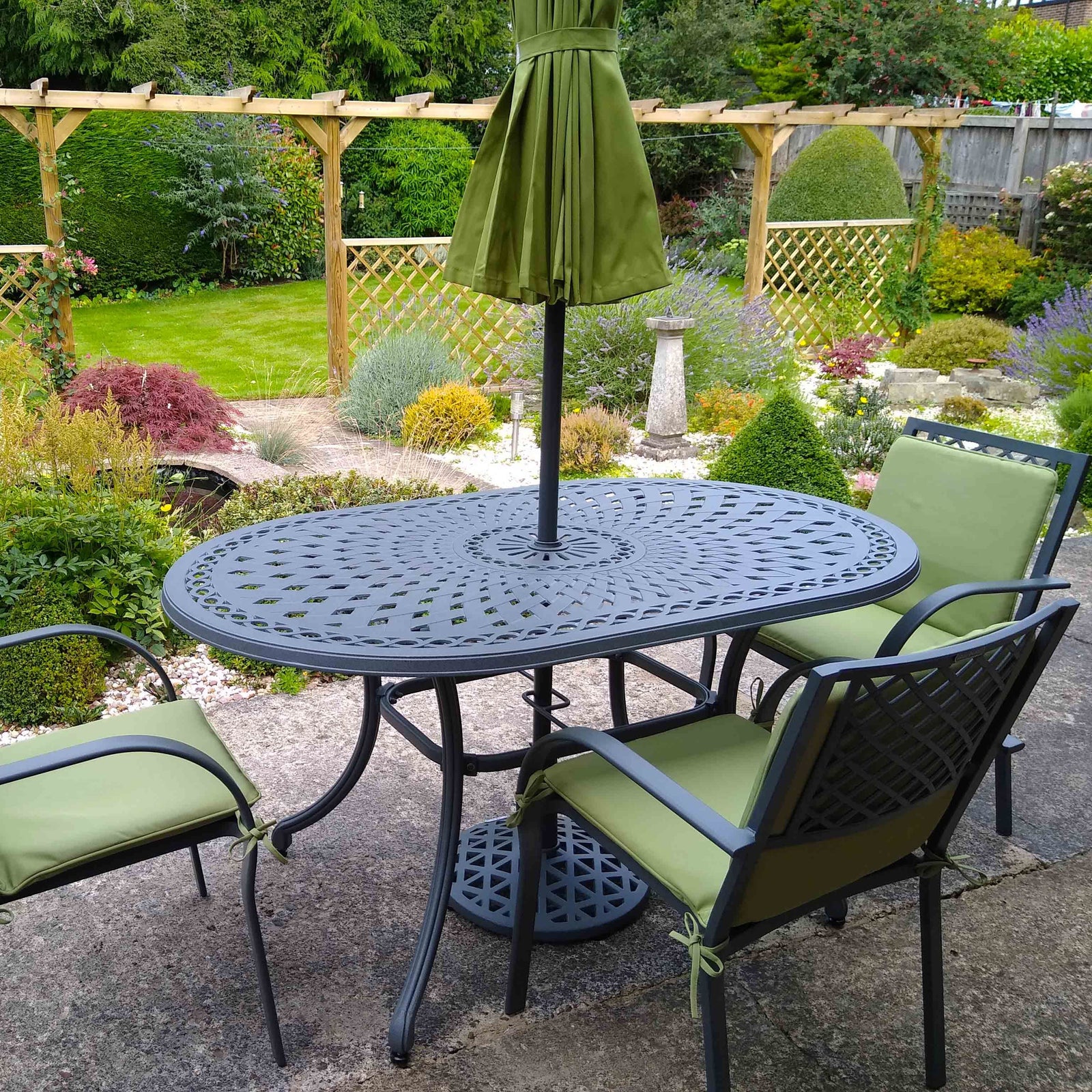 June Tuintafel (4 Persoons Set)