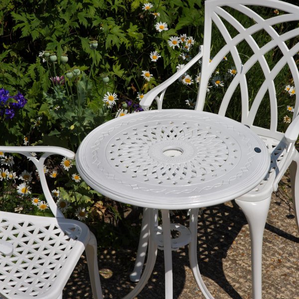 White_Ella_Bistro_Table_Cast_Aluminium_Garden_Furniture_4