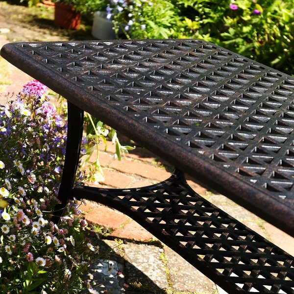 Rectangular_Cast_Aluminium_Metal_Garden_Furniture_Side_Table_4