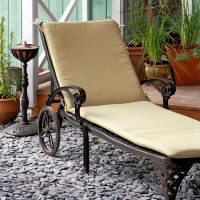 Voorvertoning: Stone garden sunlounger cushion 2